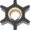 QuickMarine 436137 Boat Water Pump Impeller with Key and Gasket for Johnson Evinrude 4-8 HP Outboard Motors replaces 433914 433936 Sierra 18-3091 Marine Engine