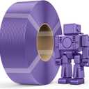 Creality Refill PETG Filament 1kg(2.2lbs) 3D Printer Filament:Refilament 1.75mm PETG Filament, for Bambu Lab Reusable Spools, Dimensional Accuracy 0.03mm, Purple