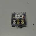 Original Magic Earring Backs for Droopy Ears | Earrings Lifters for Heavy Earring | Earlobe Secure Clear Miracle | Fits Standard 20G / 0.8mm Posts ONLY (2 Silver 1 Gold)