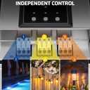 Dewenwils 300W Matter Smart Low Voltage Landscape Transformer with 3 Independent Outputs, 120V AC to 12V/14V AC, Works with Apple Home, Alexa & Google Home,2.4GHz Wi-Fi only for Landscape Lighting