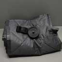 Thermal Insulated RV Door Cover  Magnetic Closure for Draft-Free Winter Living  RV Door Insulation Blanket for Inside Camper  Keeps Heat in & Cold Out (Grey)