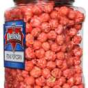 Gourmet Pink Strawberry Colored Popcorn by It's Delish, 16 Oz Jumbo Container | Bulk Colorful Popcorn Snack - Fruity Flavored Air Popped Corn Fun Confetti Gluten Free, Vegan, Kosher, 1 Count (EXP 06/17/28)