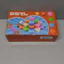 Valentines Day Gifts for Kids, 28 Pack Valentines Butter Slime Toys Valentines Cards Stress Relief Fidget Slime Toy Valentines Exchange Gifts for Kids School Classroom Valentines Party Favors