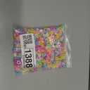500+ Pieces 9x12mm Big Large Alphabet Letter Beads A-Z Mixed Plastic Shape Loose Beads for Jewelry Making Bracelets Necklaces Key Chains (Macaron)