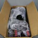 Rollator Walker for Seniors, Lightweight Foldable All Terrain Rolling Walker with seat, Aluminum Walkers with 10 inch Rubber Wheels, Handles and Backrest for Seniors and Adult (Red)