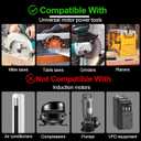 120V Soft Starter for Power Tools, 15A Universal Soft Start Controller for Miter Saw, Table Saw, Grinder, Router & Planer, Reduces Inrush Current