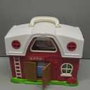 Farm Animal Toys for 1 2 3 Year Old Toddlers, Big Red Barn with Farm Mat & Animals & Tractor Toy for Boys Girls, Montessori Learning Interactive Barn Set for Kids 1-3, Ideal Christmas Birthday Gifts : Toys & Games