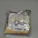 GoodLight Unscented Vegan and Paraffin-Free Tea Light Candles (48 Candles)