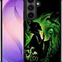 CARLOCA Compatible with Samsung Galaxy S26 Plus Case for Girls Boys Hard Shell Shockproof Protection TPU Non Slip Fashion Pattern Green Magic Lady