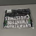 Christmas Couples Shirts Merry Christmas Couples Matching Outfits Xmas Holiday Graphic Short Sleeve Tees Top (Black, S)