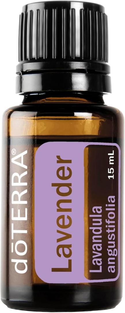 doTERRA Lavender Essential Oil - 15 ml (Lavender) (0.51 Fl Oz (Pack of 1))