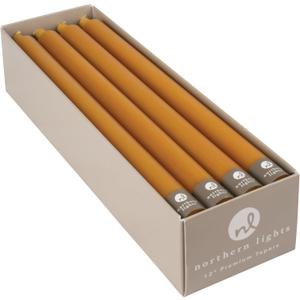 Northern Lights Candles - 12" 12pk Tapers - Caramel - 72780