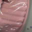 Oudizz Orthopedic Sandals Flip Flops for Women Arch Support Pillow Soft Recovery Thong Sandals Spa Summer Beach Cloud Slides, 6.5 Women/5 Men (Pink)