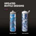 HydraPak | Polar Bottle - Polar Sport Insulated Water Bottle - BPA-Free, Sport & Bike Squeeze Bottle with Handle (Splash Multi, 700ml / 24oz)
