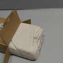 MIULEE Decorative Linen Euro Sham Pillow Covers 24x24 Natural Beige Boho Farmhouse Neutral Christmas Couch Throw Pillows for Bed Pack of 2 Accent Modern Pillowcase Sofa Livingroom Home Decor