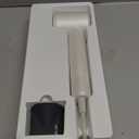 Hair Dryer, Ionic High-Speed Blow Dryer for Fast Drying with Brushless Motor, Portable Professional Hair Dryers with Magnetic Concentrator, Quiet Compact Hairdryer for Women & Men, Travel/Home/Salon (White)