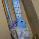 TONBUX Kids Scooter for Ages 3-5, Toddler Scooter with Light-Up Deck and Wheels, Adjustable 4-Level Height 3-Wheel Scooter for Kids, Lean-to-Steer Design (Blue)