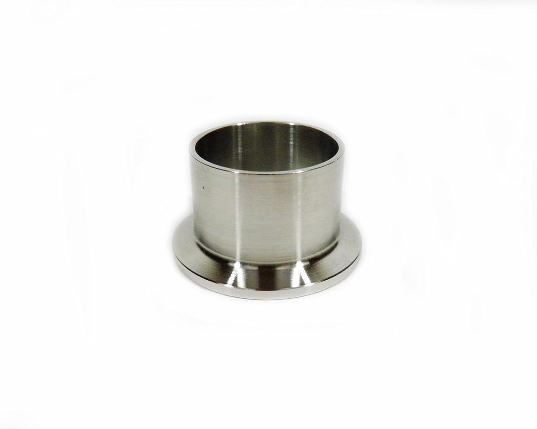 Sanitary Weld On Ferrule, 4" Tri Clamp/Tri Clover Fitting, Stainless Steel 304