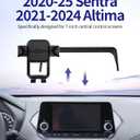 Car Phone Holder for Nissan Sentra 2020-2025, Altima 2021-2024, 7" Screen | Universal Mechanical clip Cell phone Mount Accessories Fit iPhone Android,Automobile Cradle GPS Dashboard Navigation Bracket