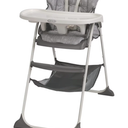 Graco Slim Snacker Highchair with One-Hand Fold, Adjustable Recline, Whisk