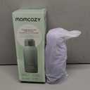 Momcozy Portable Bottle Warmer for Travel Dual Heating Modes for Breast Milk & Water, Portable Milk Warmer with Fast Heating & Long Battery Life, 17 Ounces Large Capacity, Purple