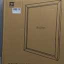 3 Pack 16 x 20 Picture Frame | Natural Wood 16x20 Frame Unfinished | 20x16 Picture Frame Matted to 11x14 | Plexiglass | Wall Mount Display Horizontally or Vertically - Unfinished (16x20-3P)