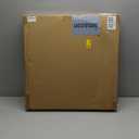 Extra Large Round Ottoman Coffee Table Tray, 22" Big Kitchen Serving Trays for Huge Ottoman Counter Giant Decorative Organizer, Huge Wood Serveware Tray with Built-in Handle for Big Job