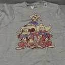 Disney Mickey And Friends Vintage Cowboy Western Group Sweatshirt (Small, Heather Grey)