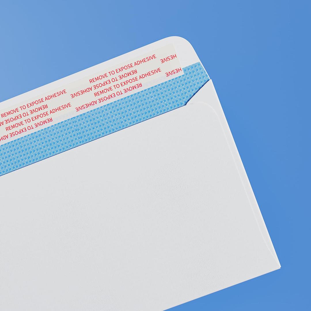5x7 Envelopes for Invitations, A7 Printable Self Seal Envelopes for 5x7 Cards, Photos, Wedding, Birthday, Postcards, Graduation, Parties, 5.25 x 7.25 Inches (Pack of 110), White