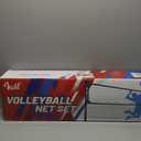 Professional Volleyball Net Set Heavy Duty for Outdoor Backyard Portable Color: Classic Blue 32FT