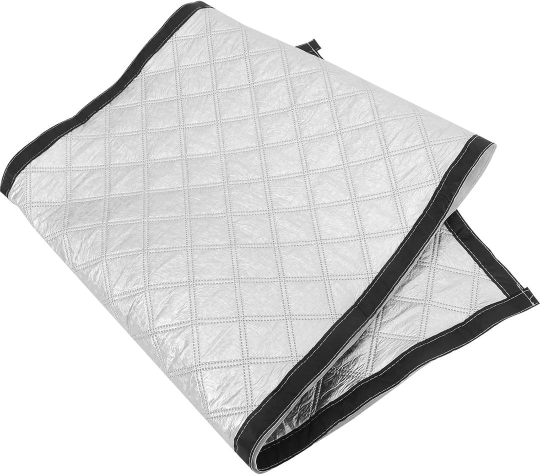 Outdoor Refrigerator Cover Insulated Fridge Cover Waterproof Appliance Protector for Refrigerators Freezers and Beverage Cabinets