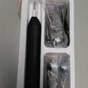 TEETHEORY Rotating Electric Toothbrush for Adults with 8 Brush Heads (2 Types), 4 Modes Deep Clean Electric Toothbrush with Rechargeable Power and 2 Min Smart Timer (1- Black, p1)