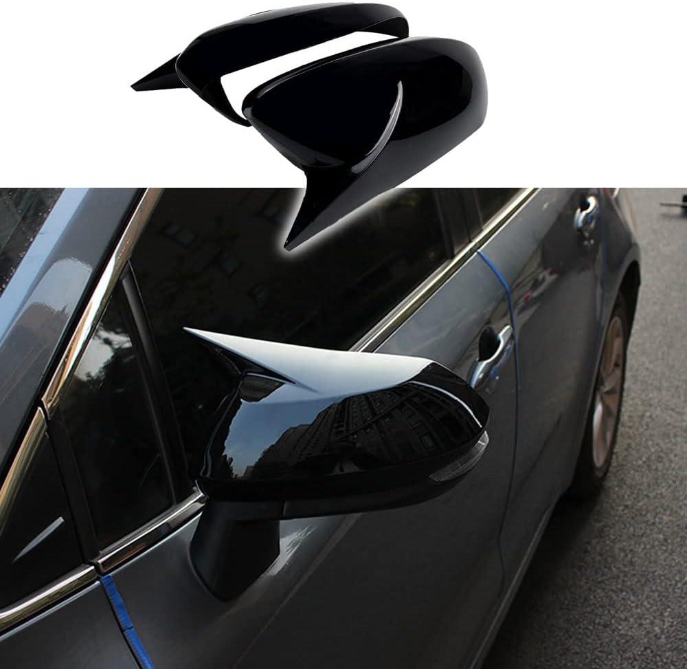 BOYUER for Toyota Corolla 2020 2021 2022 2023 2024 2025 2026,2019-2025 Corolla Hatchback 2PCS ABS Car Side Rear View Mirror Guard Cover Caps Trims Car Exterior Trim Accessories(Piano Black)