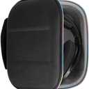 Geekria Shield Headphones Case Compatible with Sennheiser HD400PRO, HD560S, HD598, HD 599SE, HD280PRO, HD 600, Replacement Hard Shell Travel Carrying Bag with Cable Storage (RGB)