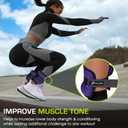 ProsourceFit Ankle, Wrist, Arm, and Leg Weights for Men and Women, Set of 2.5lb each, Purple