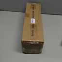 Matte Black Curtain Rods 28 to 86 Inch, Decorative Curtain Rods with Round Finials, Heavy Duty 1-Inch Telescoping Drapery Rods, Splicing Decorative Curtain Rods Matte Black