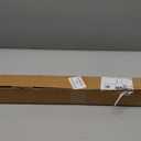 1 Inch Blackout Curtain Rods for Windows Patio, Adjustable Room Divider Curtain Rod Wall Mount & Ceiling Mount for Indoor & Outdoor, Black, 72" to 144"