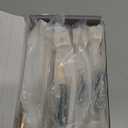 Amerdeco 10 Pack Brushed Brass Cabinet Pulls 5 Inch(128mm) Hole Center Gold Kitchen Cabinet Handles Cabinet Hardware for Bathroom Drawer Pulls ZH001