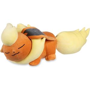 Pokemon Center Sleeping Flareon Pok Plush - 15  in.