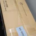 40 Inch Gaming Desk with Power Outlet & LED Lights, L Shaped Computer Gaming Table with 3 Tiers Storage Shelves, Corner Gamer Desk with Monitor Stand for Small Space, Carbon Fiber Black