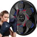 Yunseity Adjustable Smart Music Boxing Machine with, Wall Mounted Punching Target with Gloves for Kids Adults Home Gym, Yunseityfyut5ih90p