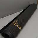 DEXI Front Door Mat Outside Entrance, 3x5 ft Rubber Entry Doormat Heavy Duty, Non Slip Welcome Mats for Inside House Floor Entryway Exterior Patio, Welcome Grey