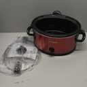 Crock-Pot 6-Quart Cook & Carry Oval Manual Portable Slow Cooker, Red - SCCPVL600-R
