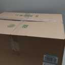 Maxdot 48 Pcs Large Square Thank You Cups Bulk 17 oz Employee Appreciation Gifts Plastic Cups Inspirational Gifts Reusable Acrylic Skinny Tumbler with Lid Straw for Staff Coworker Teacher