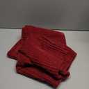 MIULEE Pack of 2 Corduroy Soft Soild Decorative Square Throw Pillow Covers Cushion Cases Pillow Cases for Couch Sofa Bedroom Car 18 x 18 Inch 45 x 45 cm Burgundy