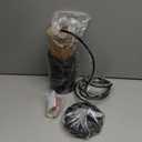 DUHU Black and Wood Pendant Light,Modern Kitchen Pendant Light Over Island,Industrial Metal Lampshade,Single Hanging Light E26 for Dinning Table,Bedroom Nightstand,Bar,Farmhouse,Height Adjustable