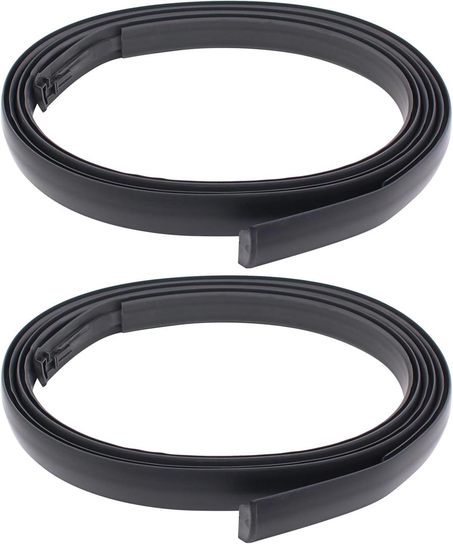 ApplianPar Roof Drip Side Finish Moulding Trim Weatherstrip Kit for Scion XB 2008-2015 Left and Right Side