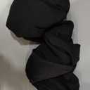 CHICME Women's 3 Piece Summer Outfits Off Shoulder Batwing Sleeve Tops with Bandeau and Skorts Sets Casual Vacation Outfit (Large, Black)