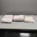 Amazon Basics Cotton Jersey 4-Piece Soft, Breathable, Wrinkle-Free Bed Sheet Set, Queen, Oatmeal, Solid