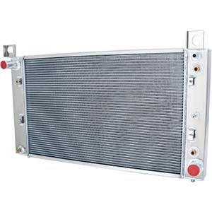 Radiator Compatible with 1999-2013 Chevy Silverado 1500 2500 Suburban 1500 Tahoe 4.3L 4.8L 5.3L Pickup Truck & 1999-2013 GMC Sierra 1500 2500 Yukon XL 1500, 3 Row Full Aluminium Radiator